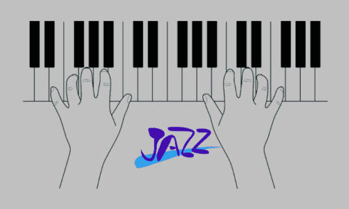 ピアノの鍵盤を弾く10本の指