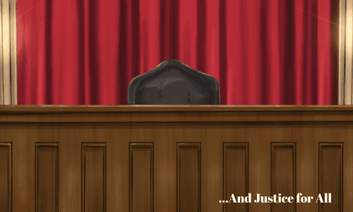 裁判所の判事席