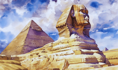 エジプトのスフィンクスやピラミッド