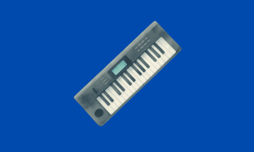 黒いキーボード(楽器)